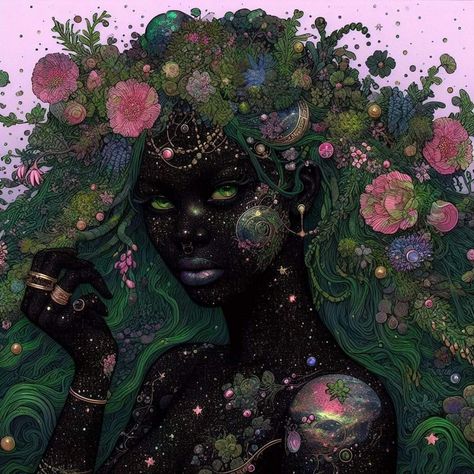 Black Fae, Fae Art, Paintings I Love, Ethereal Art, Self Love Quotes, Art Girl, Art Inspo, Fantasy Art, Art Photography