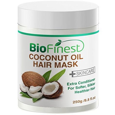 Best Coconut Oil Hair Mask of 2024 (For Smooth-as-Silk Hair!) Tea Tree Oil Face, Oil Hair Mask, Argan Oil Hair Mask, Best Coconut Oil, Diy Coconut Oil, Coconut Oil Hair Mask, Coconut Oil For Face, Green Tea Mask, Argan Oil Hair