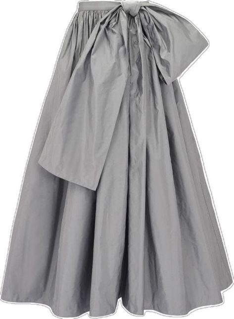 Skirt Silhouettes, Bridesmaid Dresses Ideas, Embellished Midi Skirt, Alexander Mcqueen Clothing, Sequence Work, Dresses Ideas, Modest Fashion Outfits, Sweet Dress, Bow Detail