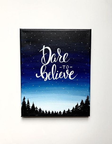 Paint Quotes Inspirational, Quote Paintings, Gauche Painting, Canvas Painting Quotes, Quote Painting, Canvas Art Quotes, Simple Canvas Paintings, Green Paintings, Painting Quotes