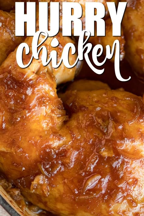 Chicken On The Bone Recipe, Hurry Chicken, Budget Dinner, Budget Dinner Recipes, Dinner On A Budget, Chicken Dish, Chicken Dinners, Chicken Main Dishes, Easy Entertaining