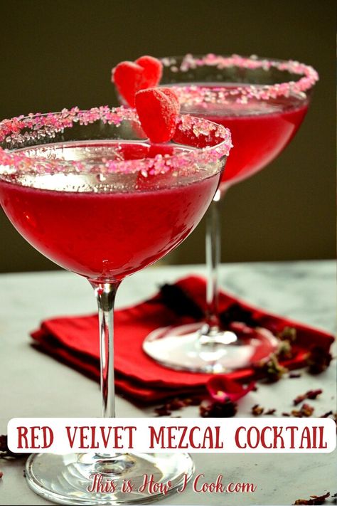 This Ilegal mezcal cocktail, made with hibiscus syrup is perfect for sipping. Totally sexy, this simple cocktail recipe is beter than a kiss. #mezcalcocktails #mezcalcocktailrecipes #mezcalcocktailseasy Hibiscus Mezcal Cocktail, Hibiscus Syrup, Simple Cocktail, Mezcal Cocktails, Cocktail Syrups, Cocktail Bitters, Fancy Cocktails, Best Cocktail Recipes, Cocktail Recipes Easy