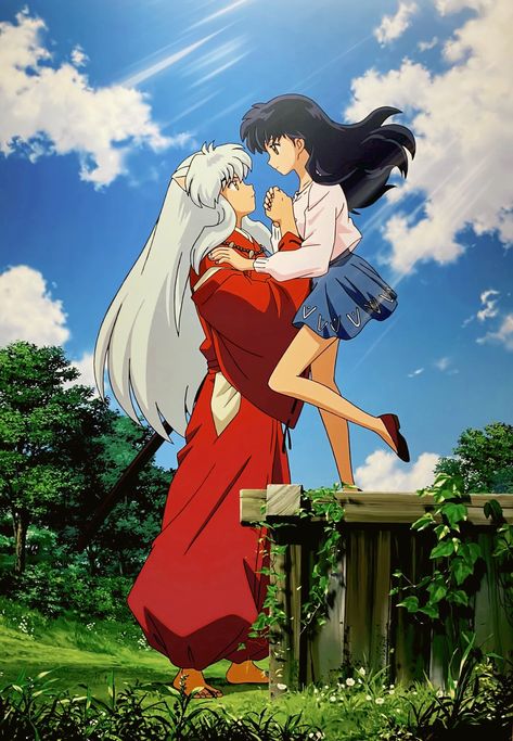 Inuyasha And Kikyo, Inuyasha Funny, Inuyasha Kagome, Nightmare Before Christmas Wallpaper, Kagome And Inuyasha, Dark Souls 3, Dark Moon, Anime Tattoos, Dark Souls