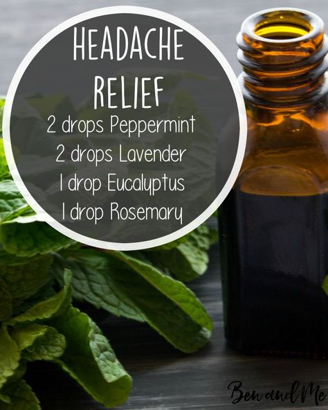 Headache Relief Essential Oil Blend for Your Diffuser Essential Oil Remedy, Essential Oils Health, Essential Oil Diffuser Recipes, Oil Diffuser Recipes, Diffuser Recipes, Carrier Oil, Headache Relief, Essential Oil Diffuser Blends, Oil Diffuser Blends