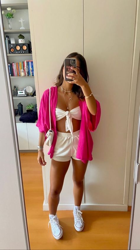 Beach Night Outfit, Short Fits, Miami Outfits, Looks Party, Shein Outfits, Vsco Girl, Looks Street Style, Causual Outfits, Looks Chic