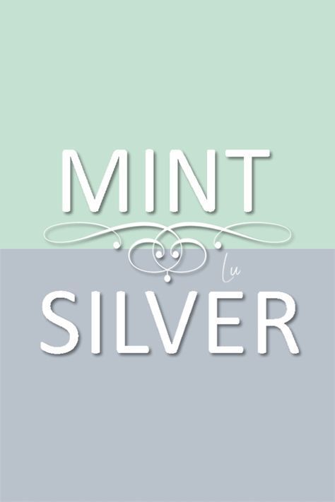 Mint Green Colour Combinations, Mint Green Color Combinations Outfits, Mint Colour Palette, Mint Color Palettes, Mint Green Outfits, Silver Palette, Mint Palette, Colour Shade Card, Mint Outfit