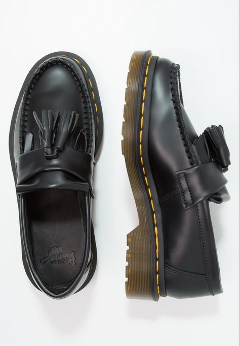 Doc Martens Adrian Loafers, Sepatu Docmart, Doc Martens Outfit Men, Dr Martens Loafers, Dr Martens Adrian, Doc Martens Outfit, Aesthetic Shoes, Swag Shoes, Crazy Shoes