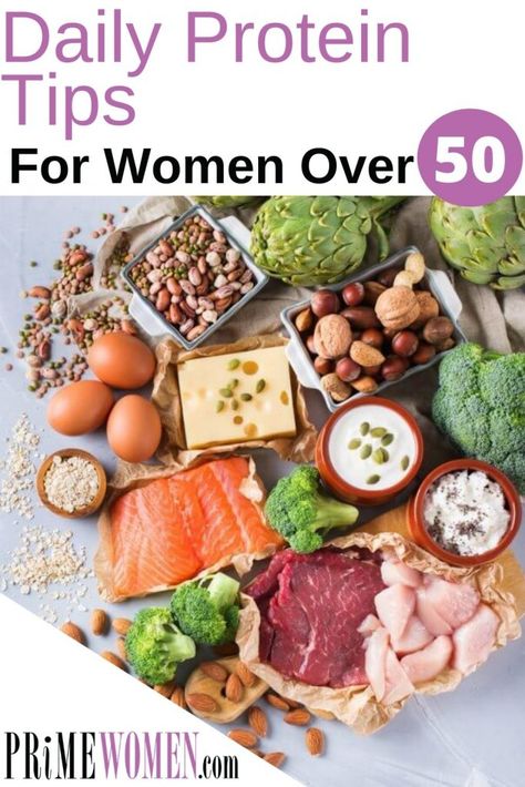 Everything you need to know about daily protein for women over 50. Meal Plan Women, Protein Ideas, College Nutritionist, Protein Meal Plan, Lean Protein Meals, Healthy Carbs, Protein Diet, More Protein, Diet Plans For Women