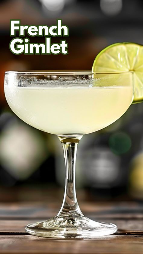 Serving up a French Gimlet always brings smiles at the bar. This cocktail blends gin’s botanicals with the sweet, floral notes of St. Germain and a zesty twist of lime, creating a refreshingly balanced drink. Customers enjoy its smooth, subtle flavor, perfect for winding down or kicking off an evening. #frenchgimlet via @mybartender French Gimlet Recipe, Drinks With St Germain, Cocktails With St Germain, St Germain Cocktail Recipes, French Gimlet, Lime Cocktails, St Germain Cocktail, Easy Gin Cocktails, Gimlet Recipe