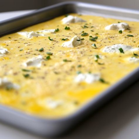 Sheet Pan Eggs, Popsugar Food, Breakfast Bites, Pan Recipes, Chopped Spinach, Egg Dish, Baking Tray, Bacon Cheddar, Breakfast Meal Prep