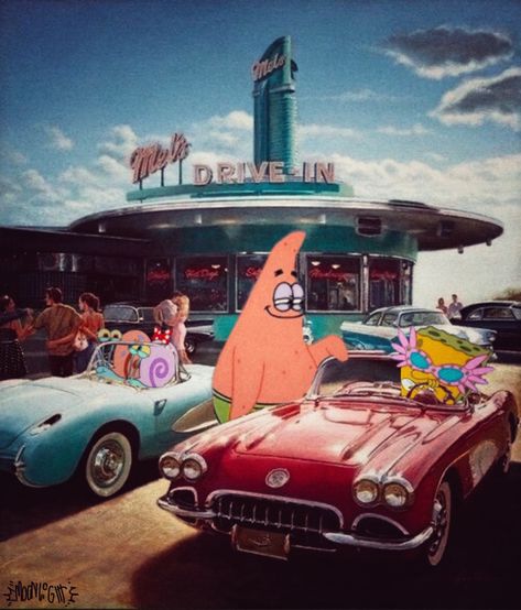 Spongebob Vintage, Spongebob Wallpapers, Spongebob Aesthetic, College Dorm Posters, Nike Art, Spongebob Patrick, Wallpapers Cartoon, Cars Wallpaper, Jdm Wallpaper