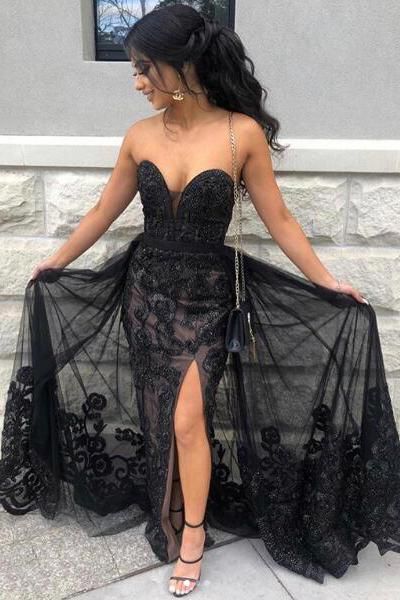 Prom Dress With Lace, Prom Dresses Burgundy, Ombre Prom Dresses, Long Sleeve Prom, Two Piece Homecoming Dress, Burgundy Prom Dress, Black Formal, Plus Size Prom Dresses, Lace Mermaid Wedding Dress