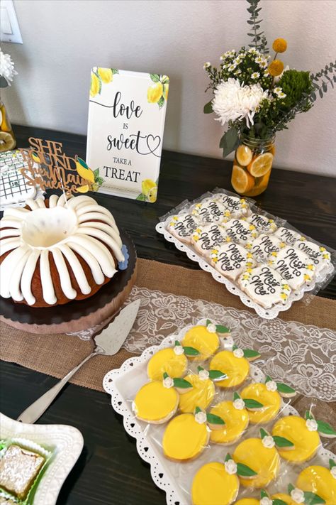 She Found Her Main Squeeze Bridal Shower | Breana Monique - Everything used for my bridal shower. Engagement Brunch, She Found Her Main Squeeze, Found Her Main Squeeze, Lemon Themed Bridal Shower, Italian Party, Baby Shower Theme Decorations, Madison Wedding, Bachelorette Party Planning, Bridal Shower Diy