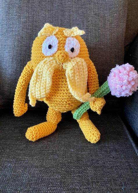 Lorax Crochet Pattern Free, Lorax Crochet, Sal Core, The Lorax Characters, Lorax Birthday, Lorax Party, Crochet Inspo, The Lorax, Fun Crochet Projects