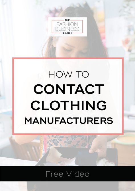 Finding a fashion clothing manufacturer is not easy, but getting a reply back to your inquiry is the biggest challenge most entrepreneurs are not prepared for. Here are my tips on how to contact fashion factories & get a reply. Watch this video >>> Starting A Clothing Business, Fashion Terminology, Business Books Worth Reading, Fashion Design Classes, Fashion Factory, Successful Business Tips, Fashion Courses, Social Media Marketing Business, Fashion Buyer