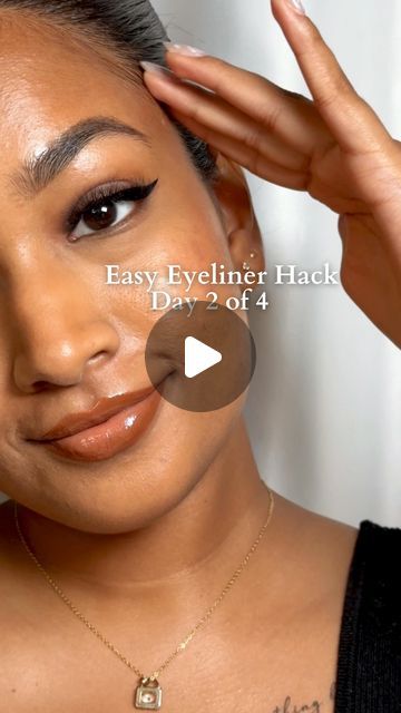 L Wijetunge on Instagram: "4 Days of Easy Eyeliner Looks - Day 2 🖊️🥰 Using @tartecosmetics Maneater Liquid Eyeliner . . . #makeupseries #tarte #easyeyeliner #easyeyelinertutorial #makeuponfleek #brownskinmakeup #singaporeblogger #makeuponbrownskin #eyelineronfleek #makeuptutorials" How To Apply Liquid Eyeliner, Easy Eyeliner Looks, Tightlining Eyes, How To Use Eyeliner, Easy Eyeliner, Seasonal Makeup, Eyeshadow Styles, Eyeliner Techniques, Eyeliner Tips