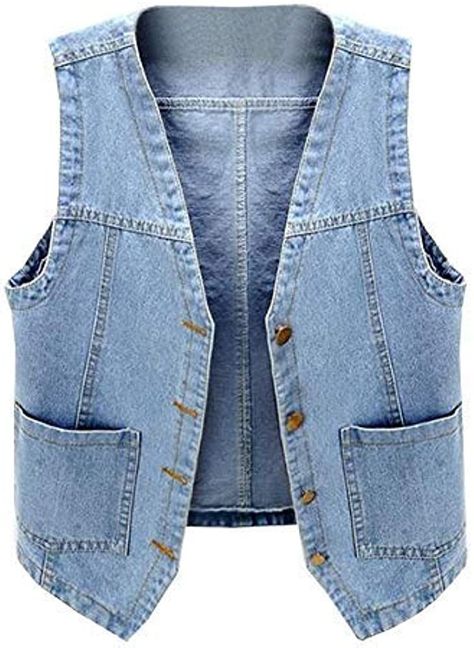 Diy Denim Vest, Jean Waistcoat, Recycling Denim, Diy Vest, Sleeveless Denim Vest, Country Concert Outfit, Jean Vest, Denim Diy, Country Concert