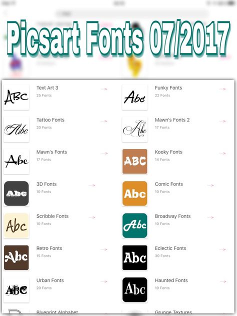 Picsart Picsart Fonts Name, Funky Fonts, Comic Font, 3d Font, Editing Tricks, Photo Editing Tricks, Font Names, Text Art, Tattoo Fonts