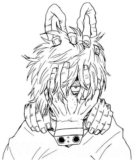 Anime Coloring Pages - Free Printable Coloring Pages at ColoringOnly.Com Anime Coloring Pages, Manga Coloring Book, Anime Lineart, Tomura Shigaraki, Boku No Hero Academia Funny, Manga Anime One Piece, Cute Coloring Pages, Free Printable Coloring, Free Printable Coloring Pages