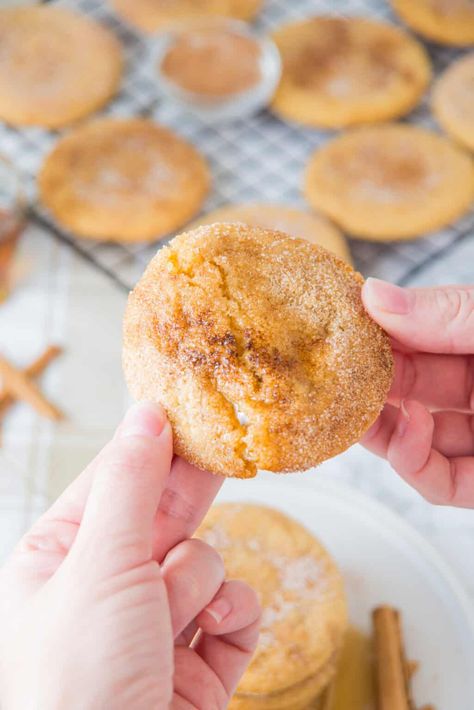 I Love These French Toast Cookies - Bake Me a Cookie French Toast Cookies Recipe, French Toast Cookies, Toast Cookies, Chewy Sugar Cookie, French Toast Ingredients, Best French Toast, Pecan Rolls, Kinds Of Cookies, Drop Cookies