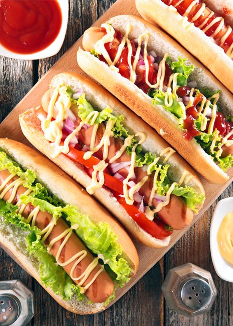 Hot Dog Sandwich Overload, Hot Sandwiches Recipes, Hotdogs Recipes, Hot Dog Bread, Hot Dog Sandwich, Silog Meals, Homemade Burger Recipe, Hotdog Sandwich, Hot Sandwiches