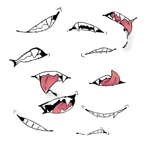 Gacha Club Mouth Base, How To Draw Sharp Teeth, Anime Mouth Sketch, Gacha Mouth Edit, Long Tongue Drawing, Gacha Club Mouth, Gacha Body Edit, Gacha Mouth, Mouth Reference