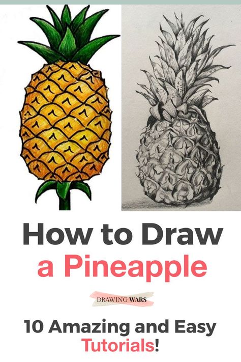 How to Paint a Pineapple Step by Step Simple way. Learn How to Paint a Pineapple Easy with the Best 10 Online Video Tutorials with Acrylic, Digital and many more techniques! How to Paint a Pineapple for Kids, How to Paint a Pineapple Step by Step, Pineapple Painting Easy and more! Cartoon Pineapple, How to Paint a Pineapple Acrylic on Canvas. Painting Tutorial for Beginners! Easy Pineapple Painting, Pineapple Rock Painting, How To Draw A Pineapple, Pineapple Painting Acrylics, Pineapple Drawing Simple, Draw Pineapple, Draw A Pineapple, Pineapple Sketch, Diy Drawings