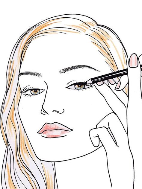 eyeliner drawing White Eyeshadow, Make Up Inspiration, Black Eyeliner, Eye Pencil, Glitter Eyeshadow, Cut Crease, Eye Make, Health And Beauty Tips, All Things Beauty