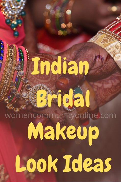 Indian Bridal Makeup Look Ideas #bridalmakeup #bridalmakeuplook #bridalmakeupandhair #bridalmakeupartistindia #bridalmakeuptutorial #bridalmakeups #bridalmakeupideas #bridalmakeupindia #bridalmakeuplooks #bridalmakeupkit #bridalmakeupgoals Easy Bridal Makeup, Bridal Makeup Indian, Women Community, Bridal Makeup Tips, Bridal Makeup Ideas, Makeup Look Ideas, Bridal Makeup Looks, Indian Bridal Makeup, Online Blog