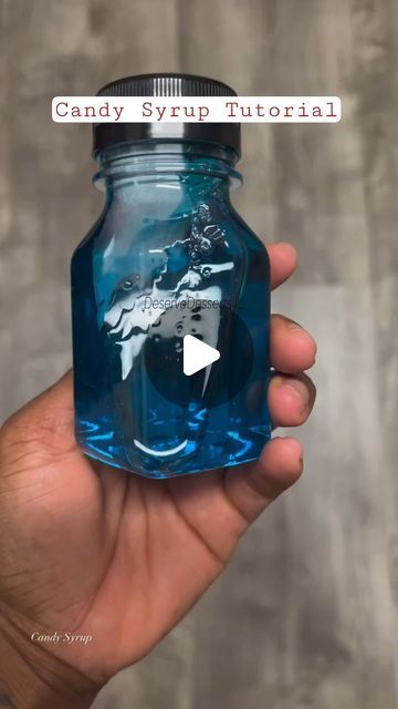 Krissy Flowers on Instagram: "Candy Syrup Tutorial! 🍬🍭  Candy Syrup Recipe: 25 pieces of Jolly Rancher Candy (Any Flavor) 1 Cup Sugar  1 Cup Water  Cook until 225 Degrees  #krissyflowersdesserts #krissyflowers #candy #candysyrup #tutorial #instagram #recipe #love #candygrapes #foodie #foodphotography #foodporn #food #diy #follow #viral #trending #trend #reels #reelsinstagram #fyp #explore #explorepage #photography" Candy Syrup, Jolly Rancher Flavors, Jolly Ranchers Candy, Karo Syrup, Candy Station, Candied Fruit, Jolly Rancher, Blue Candy, Sour Candy