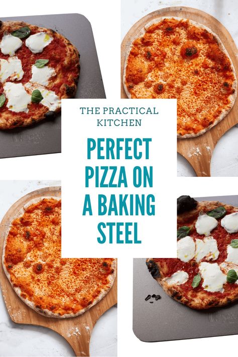 Baking Steel Recipes, Pizza Steel, The Practical Kitchen, Pizza Hacks, Sourdough Pizza Crust, Prosciutto Pizza, Pizza At Home, Sourdough Pizza, Pizza Recipes Easy