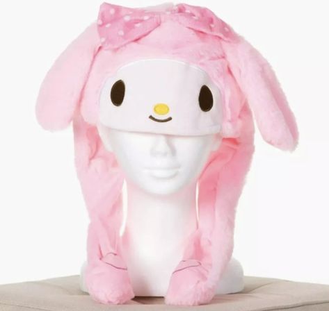 My Melody Hat, My Melody Cosplay, Plush Sanrio, Sanrio Clothes, Diy Crafts To Do, Cat Hat, Welcome To The Party, Ear Hats, Costume Hats