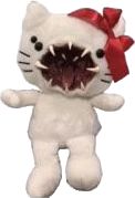 Creepy Stuffed Animals, Creepy Toys, Stuffed Animal Cat, Hello Kitty Pictures, Hello Kitty Plush, Hello Kitty Collection, Inspirational Wallpapers, Creepy Dolls, Cute Stuffed Animals