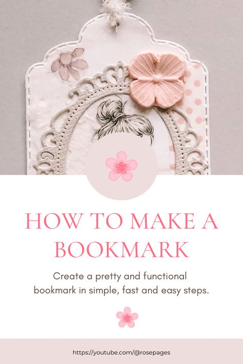 An easy tutorial on how to make a bookmark out of paper. An easy DIY how to make a bookmark video. #howtomakeabookmark #howtomakeabookmarkoutofpaper #howtomakeabookmarkeasy #howtomakeabookmarkdiy How To Make A Cute Bookmark, Bookmarks To Sell, Make A Bookmark, Make Bookmarks, Cool Bookmarks, Organizational Hacks, Cute Bookmark, Paper Bookmarks, Productive Things To Do