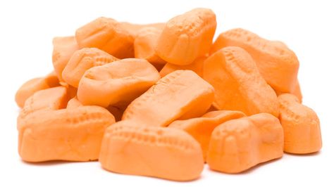 Why Circus Peanuts Practically Disappeared Circus Peanuts Candy, Sweethearts Candy, Necco Wafers, Circus Peanuts, Congealed Salad, Cottage Cheese Salad, Lucky Charms Cereal, Peanut Candy, Easter Desserts Recipes