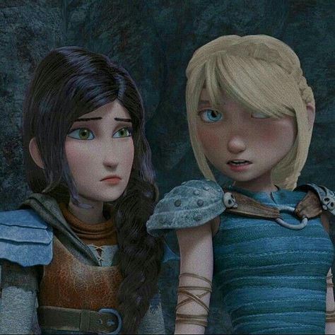 Astrid And Heather, Httyd Heather, Animated Women, Hiccup And Astrid, Dreamworks Dragons, Httyd Dragons, Dragon Trainer, Dreamworks Animation, Dragon Drawing