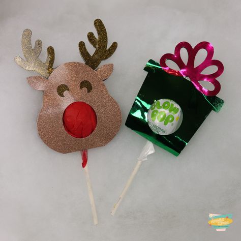 Christmas Sucker Holder, Reindeer Lollipop Holder Template, Reindeer Lollipop Holder, Lollipop Holder Template, Reindeer Lollipop, Christmas Lollipop Holder, Limoncello Recipe, Red Lollipop, Lollipop Holder