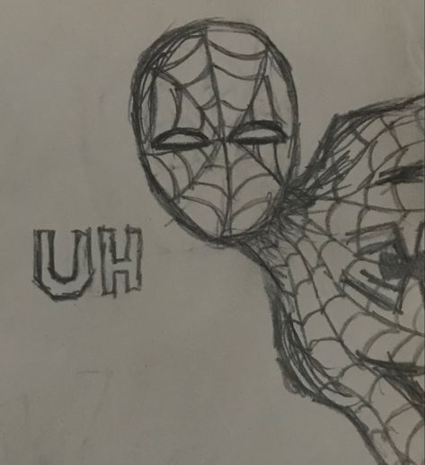 Cool Spider Drawings, Drawing Spiderman, Image Spiderman, Spiderman Drawing, Spiderman Art Sketch, Meaningful Drawings, Have Inspiration, Easy Doodles Drawings, Easy Drawings Sketches