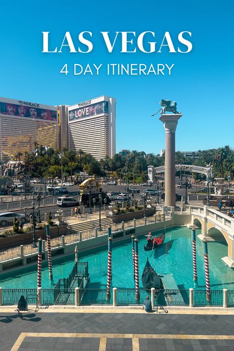 Las vegas strip 4 day sample itinerary for couples, friends, families, bachelor trips, bachelorette trips 4 Day Vegas Itinerary, Vegas For Couples, Vegas Bachelor Party, Las Vegas Girls Trip, Vegas Itinerary, Las Vegas Girls, Las Vegas Itinerary, Vegas Girls Trip, Bachelor Parties