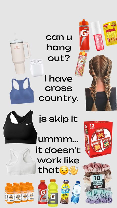 cross country Easy Cross Country Hairstyles, Cross Country Snacks, Cross Country Clothes, Cross Country Outfits, Cross Country Designs, Country Outfits Winter, Cross Country Aesthetic, Cross Country Motivation, Cross Country Memes