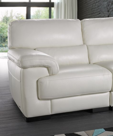 Virage Leather Sofa Range | Sofology Ivory Leather Sofa Living Rooms, White Leather Sofa Living Room Ideas, White Leather Couch Living Room, Cream Leather Sofa Living Room, Modern White Leather Sofa, Florida Rooms, White Leather Sofa, White Leather Couch, Cream Leather Sofa