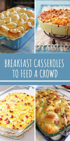 Camping Food Make Ahead, Make Ahead Brunch, Make Ahead Breakfast Casserole, Breakfast For A Crowd, Brunch Casserole, Easy Brunch Recipes, Ideas Lunch, Breakfast Casseroles, Easter Brunch Food