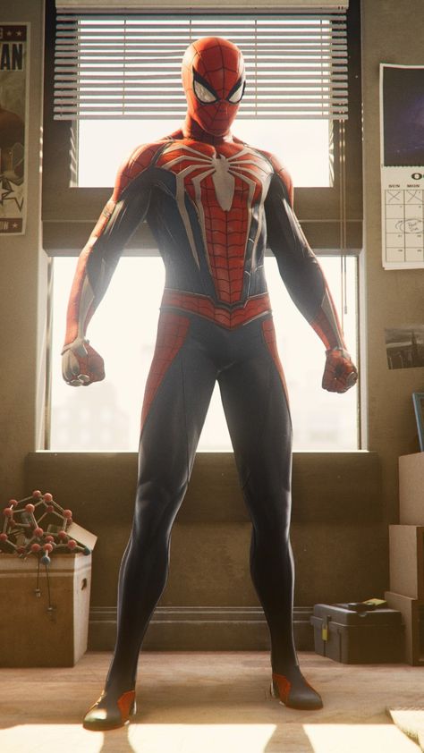 Ps4 Wallpaper, Spiderman Ps4, Comics Anime, Spiderman Costume, Univers Marvel, Alex Ross, Marvel Comics Wallpaper, Bd Comics, Spiderman Homecoming