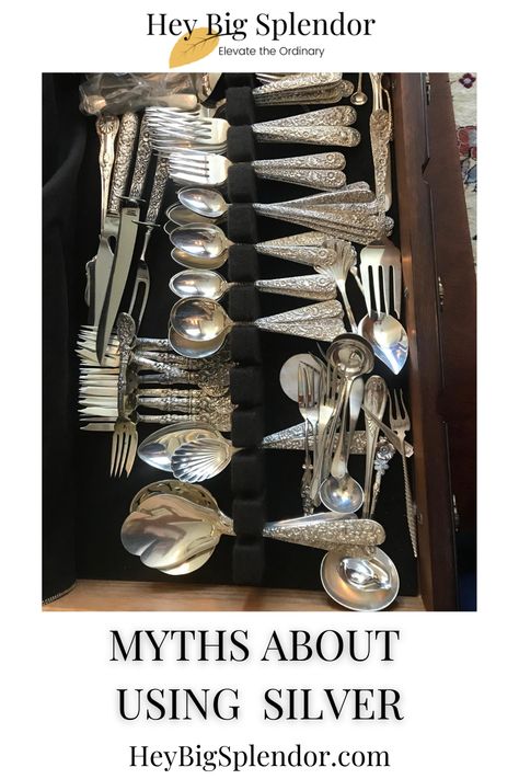 Silver Coffee Set, Silverware Storage, Sterling Silverware, Silver Serving Trays, Oyster Fork, Fancy Table, Flatware Storage, Sterling Silver Flatware, Elegant Table Settings