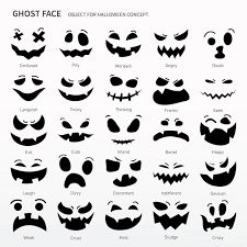 Premium Vector | Element ghost face set for halloween Ghost Face Template Free Printable, Ghost Faces Template, Ghost Faces Ideas, Ghost Face Template, Ghost Face Painting, Ghost Face Paint, Ghost Comic, Ghost Eyes, Comic Panel