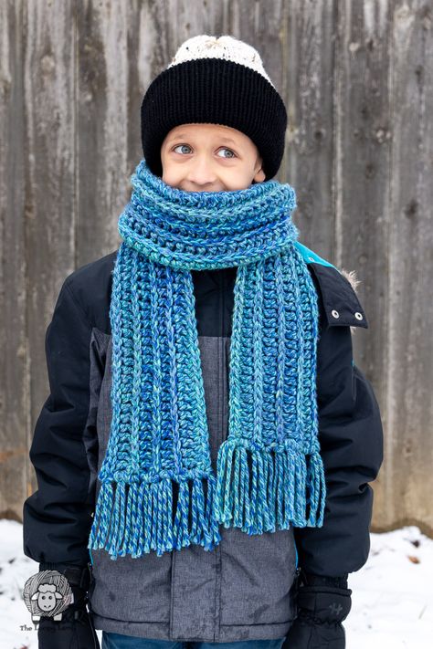 Childrens scarf pattern