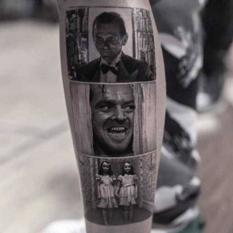 Goodfellas Tattoo Ideas, Horror Movie Tattoos, Movie Tattoo, Movie Tattoos, Epic Tattoo, C Tattoo, Geniale Tattoos, Horror Tattoo, Badass Tattoos