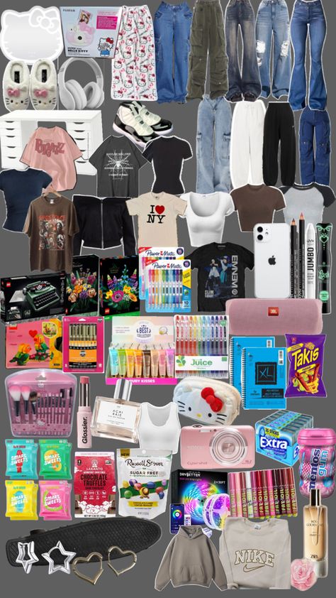 Bday Things To Buy With Birthday Money, 16 Bday Wishlist, Y2k Birthday Gifts, 15 Birthday Ideas Gift, 13th Birthday Gift Basket Ideas, Birthday Gifts For 14th Birthday Girl, 14th Birthday Present Ideas, Gifts For 17 Year Girl, 14th Birthday Wishlist