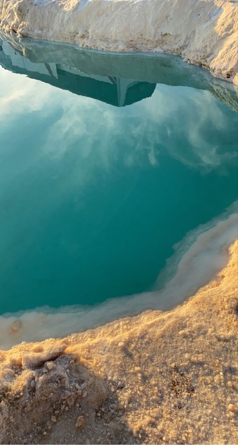 📍siwa, egypt Airplane View, Egypt, Lake