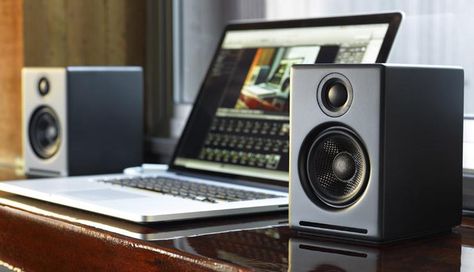 A good set of speakers can help turn your PC into the ultimate home entertainment rig. Here's what to look for, along with the best ones we've tested. Computer Speaker, Desktop Speakers, Pc Speakers, Cool Tech Gifts, Computer Speakers, Output Device, Cool Desktop, Best Speakers, Music Headphones